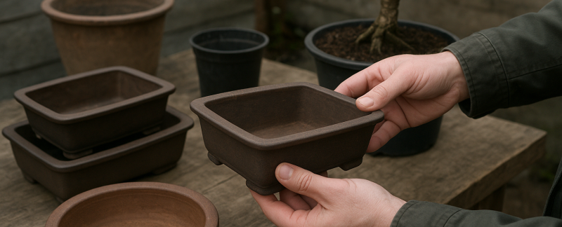 Jak wybrać pierwszą profesjonalną doniczkę do bonsai?